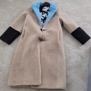Authentic Saks Potts Febbe Sky Coat